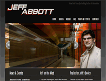 Tablet Screenshot of jeffabbott.com